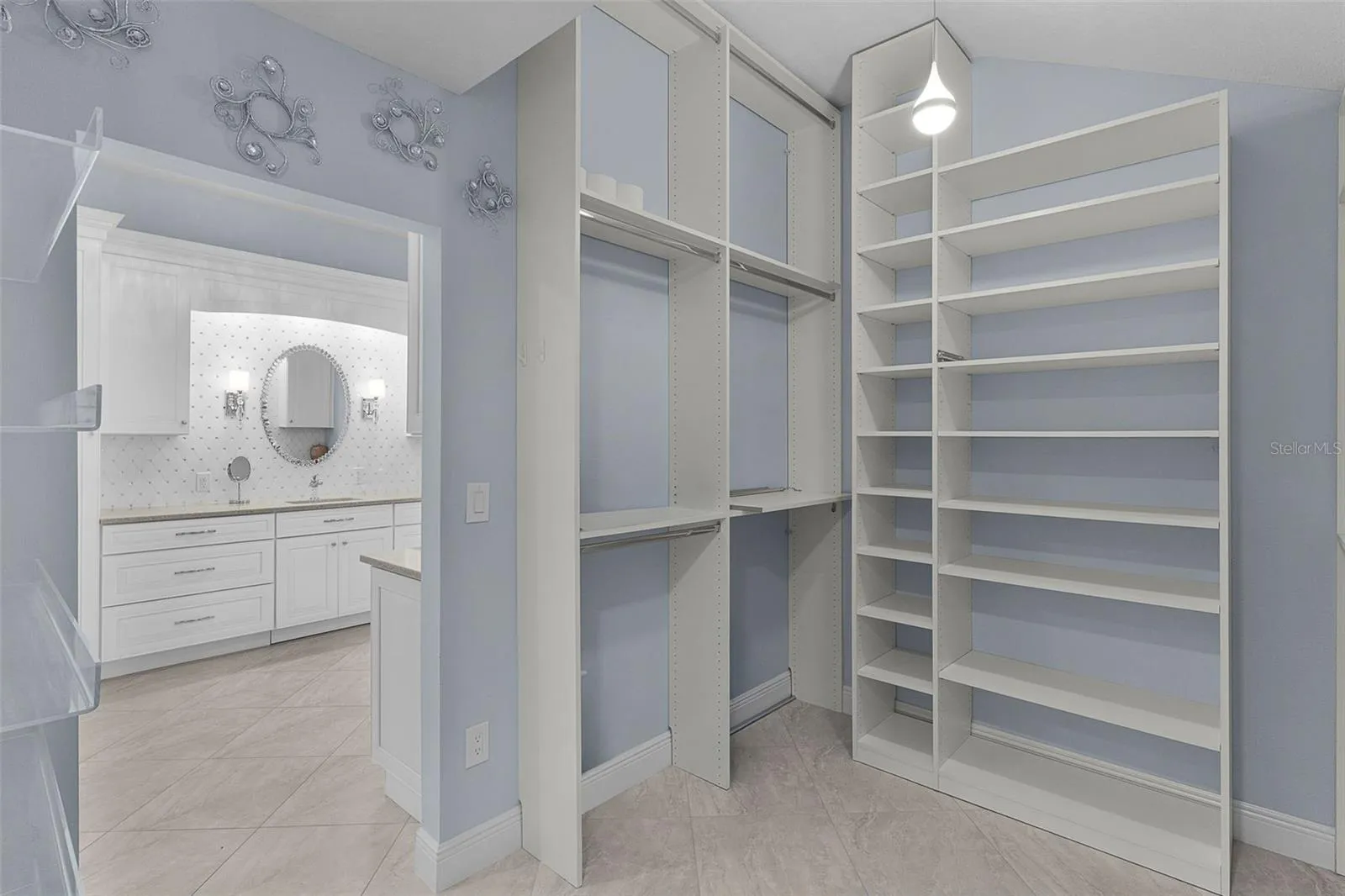 first master closet and bath