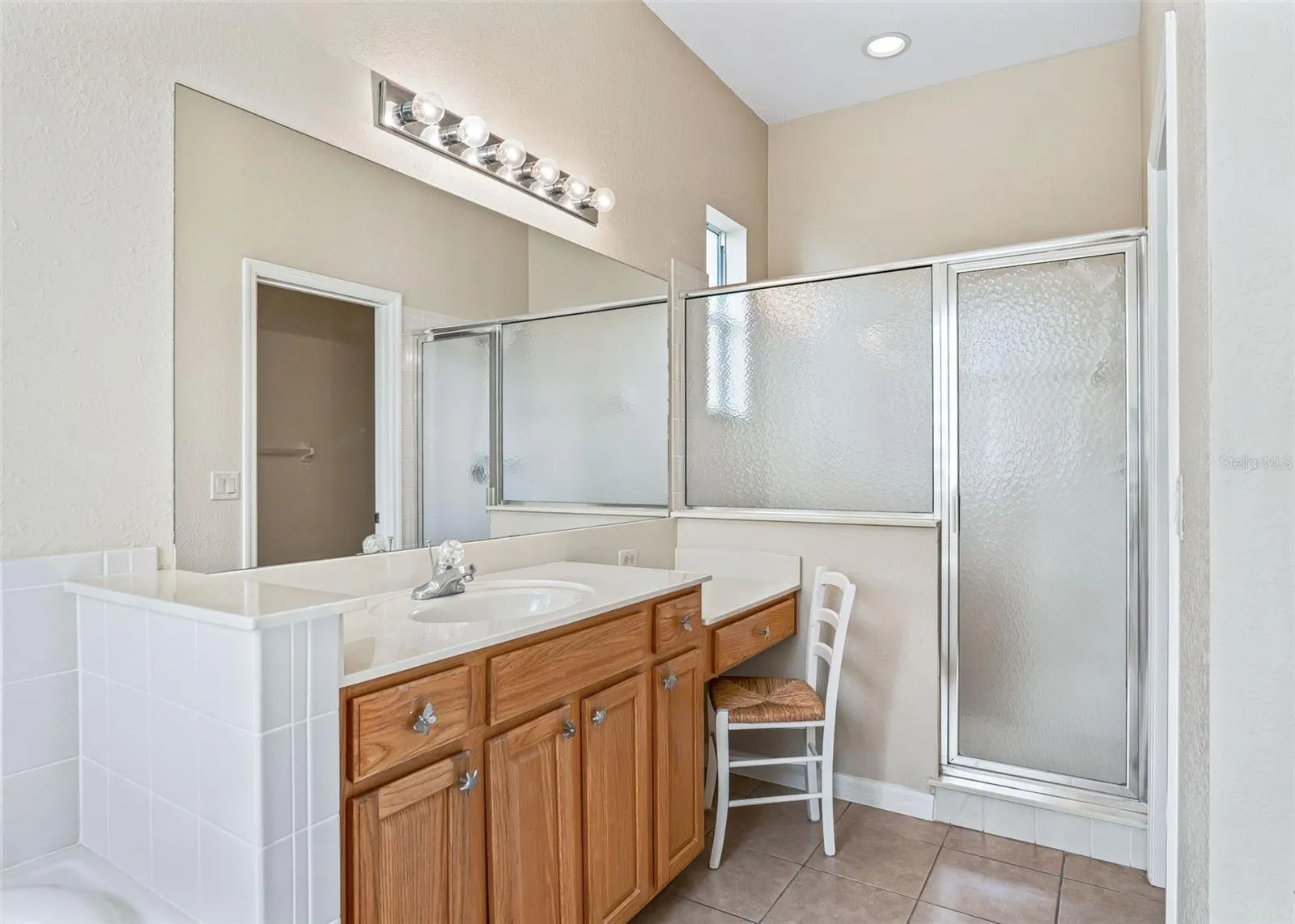 En suite Tiled Walk in Shower