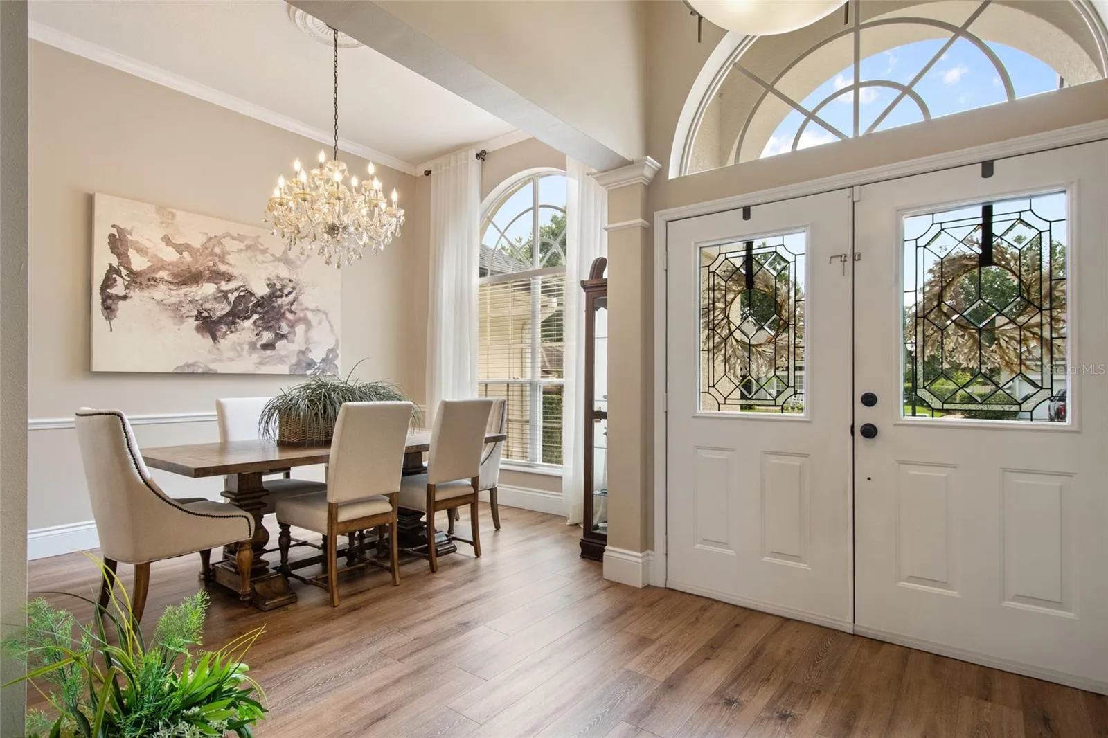 Foyer to Dining Room