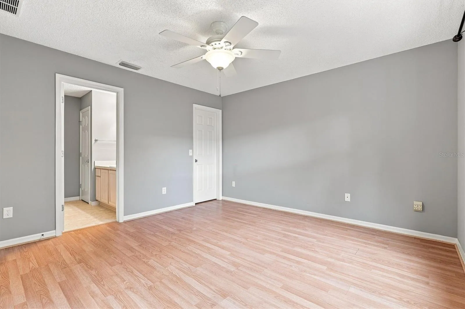Primary bedroom: "Primary bedroom, 3-bedroom Corpus Christi floor plan, The Villages"