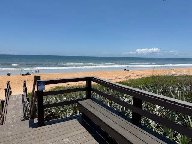 Private beach walkover