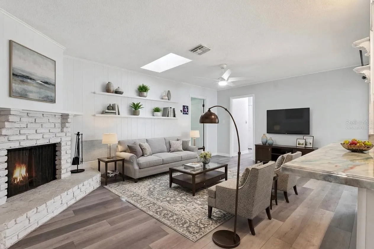 Family Room - Virtually Staged