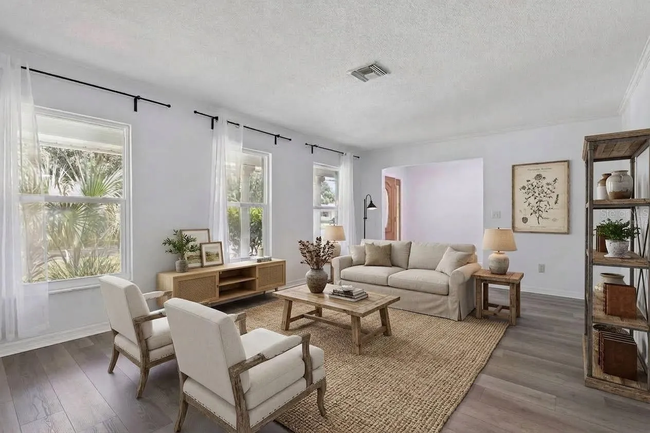 Living Room - Virtually Staged
