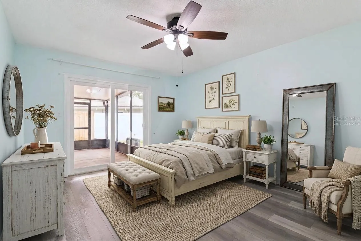Primary Bedroom - Virtually Staged