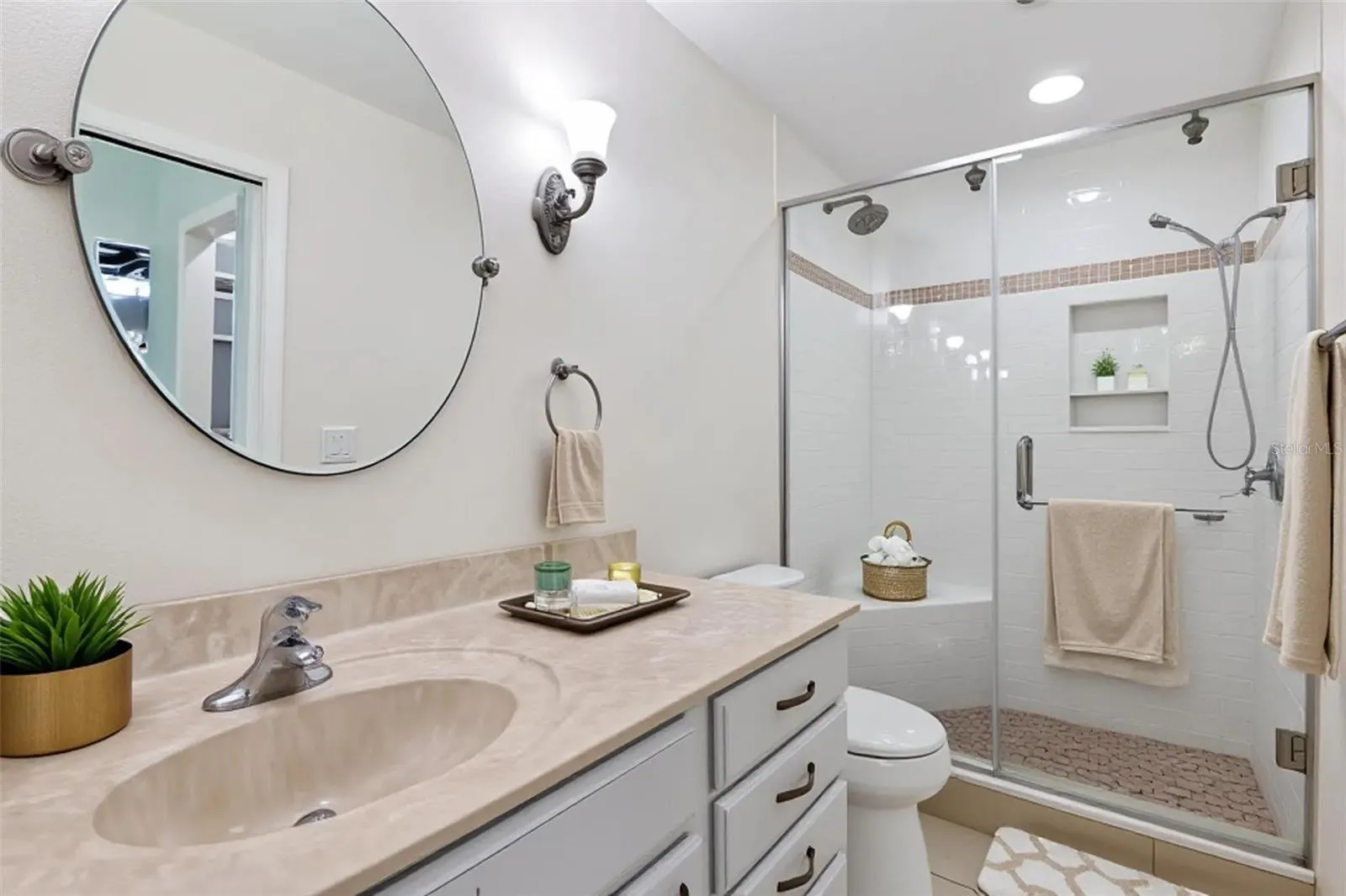 Primary Bath - Staged