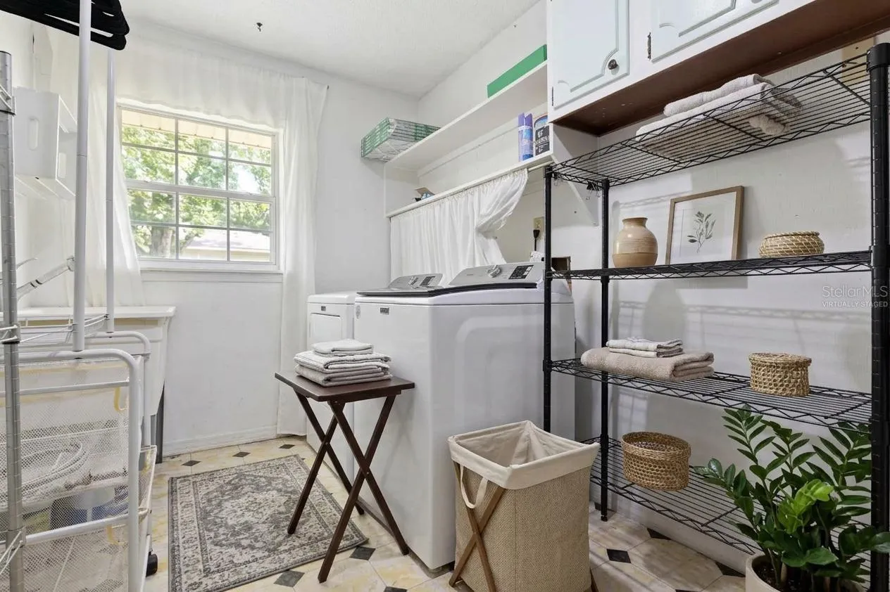 Laundry Room - Virtually Staged