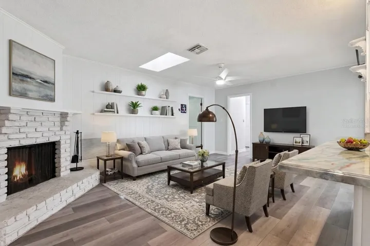 Family Room - Virtually Staged