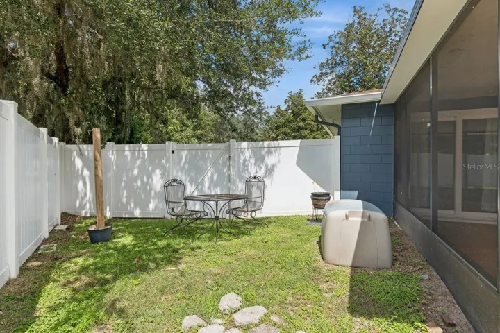 Fenced Backyard