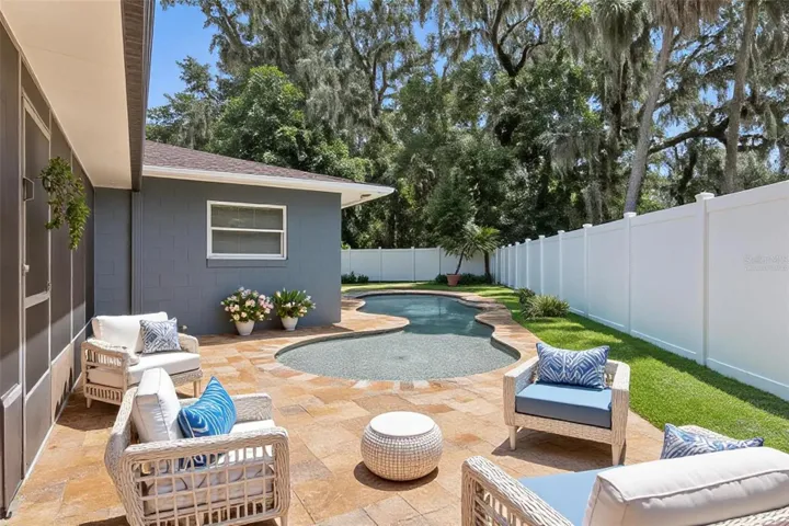 Outdoor Pool Area - Virtually Staged