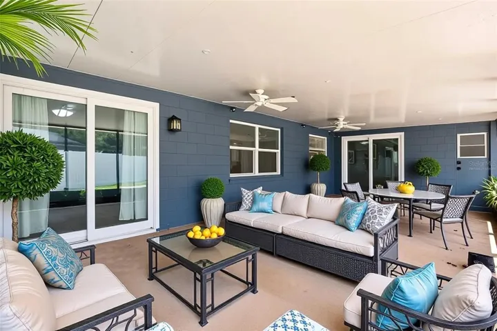 Covered Lanai - Virtually Staged