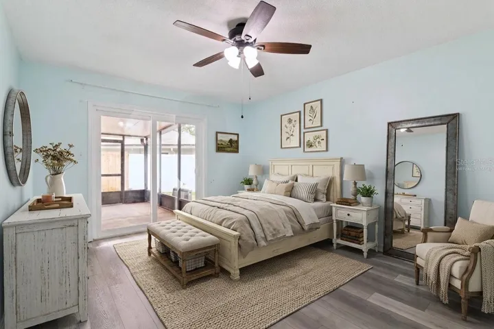 Primary Bedroom - Virtually Staged
