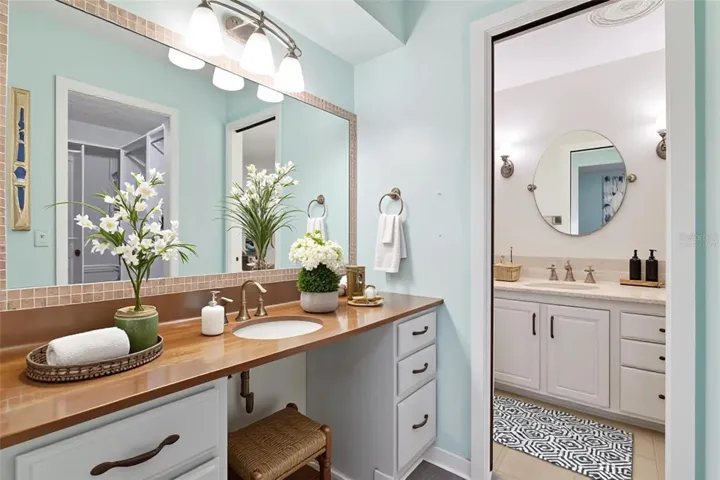 Primary Bath - Virtually Staged