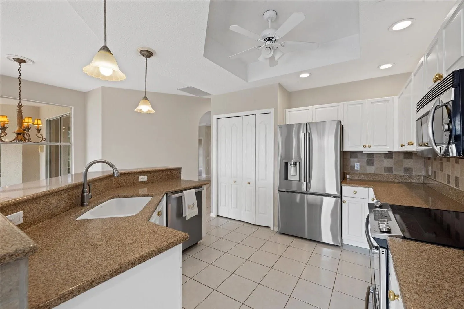 Kitchen with Pantry Closet