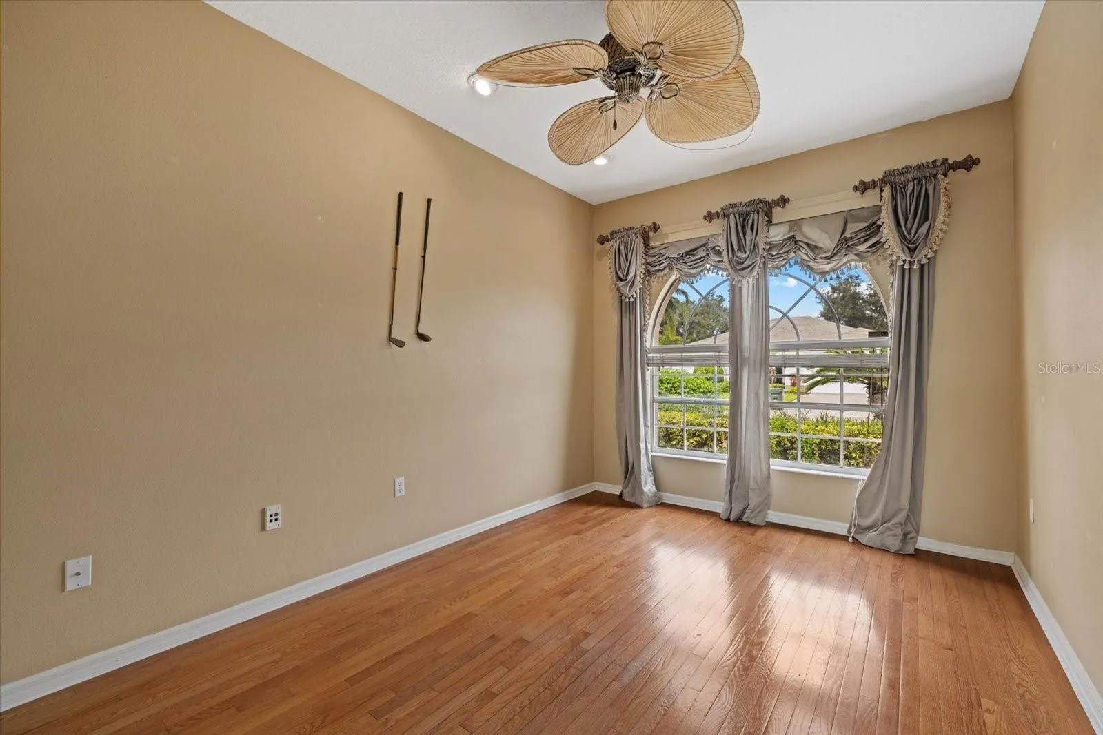 Library/Den/Office with Double Doors for Privacy