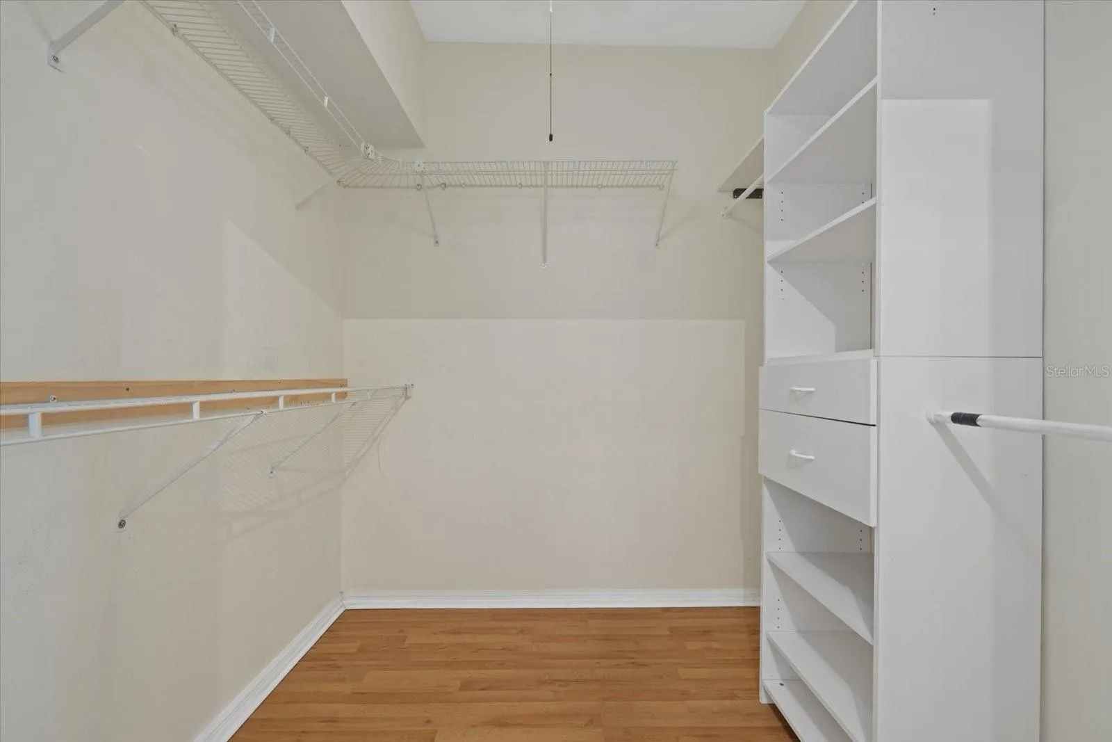Primary Suite Walk-in Closet