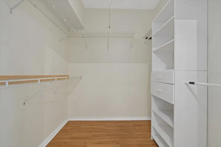 Primary Suite Walk-in Closet