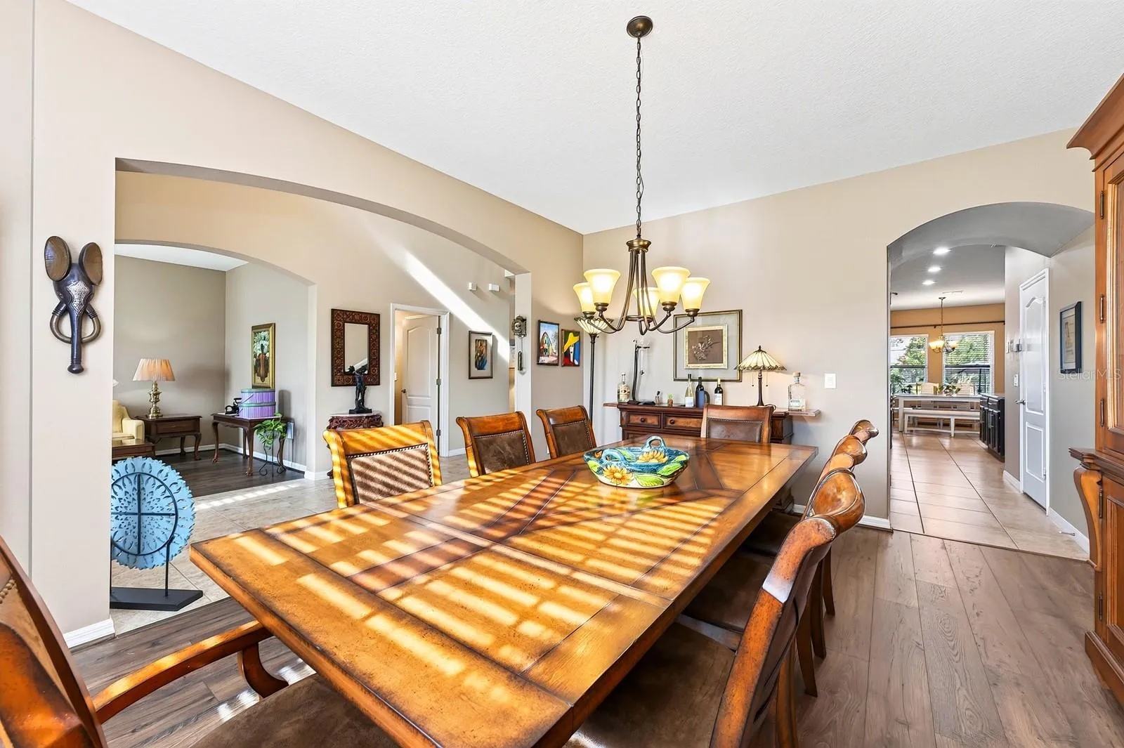 Formal dining room.