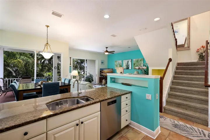 kitchen, 2nd floor. Lots of storage