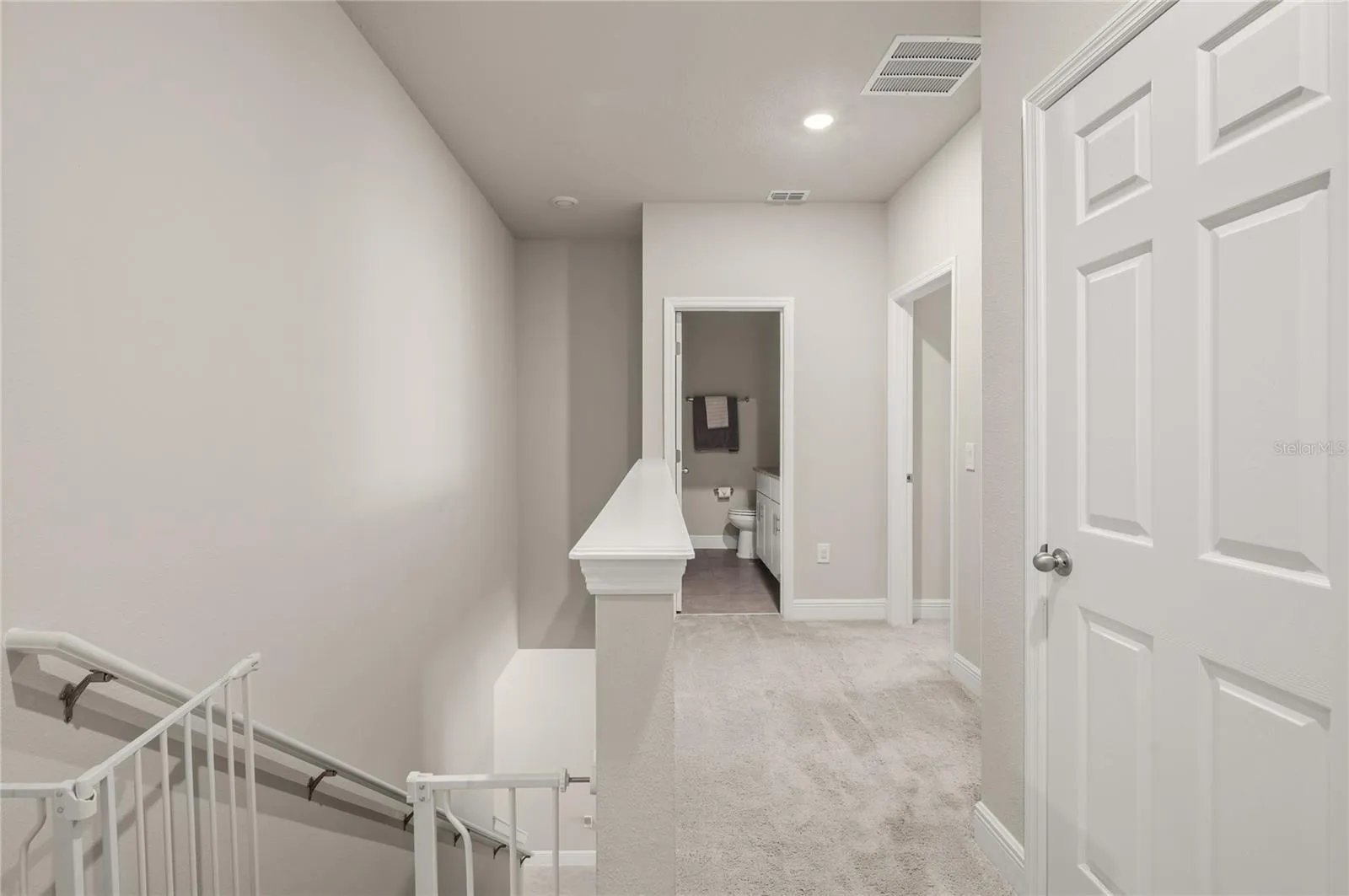 Upstairs landing