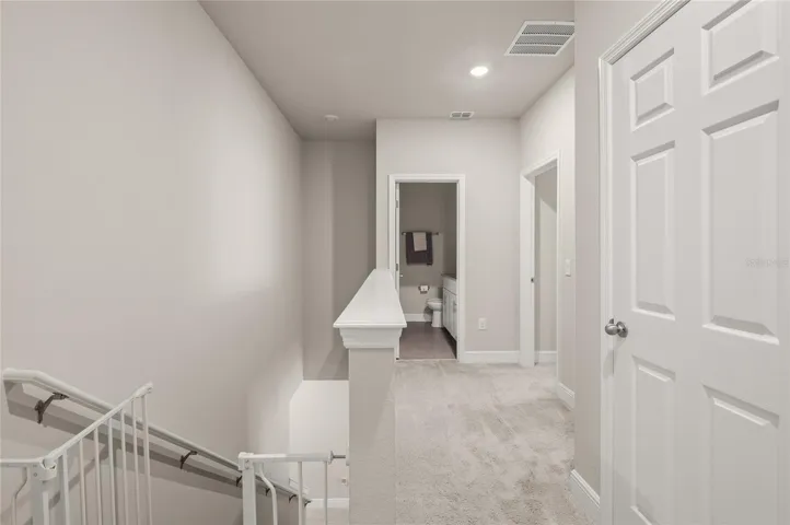 Upstairs landing