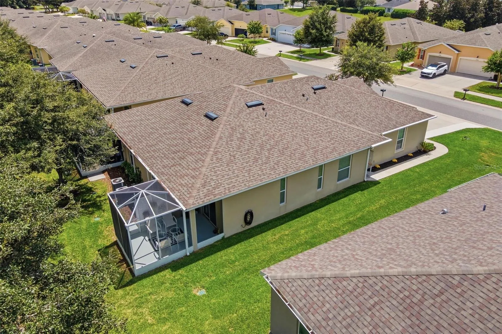 Aerial of home