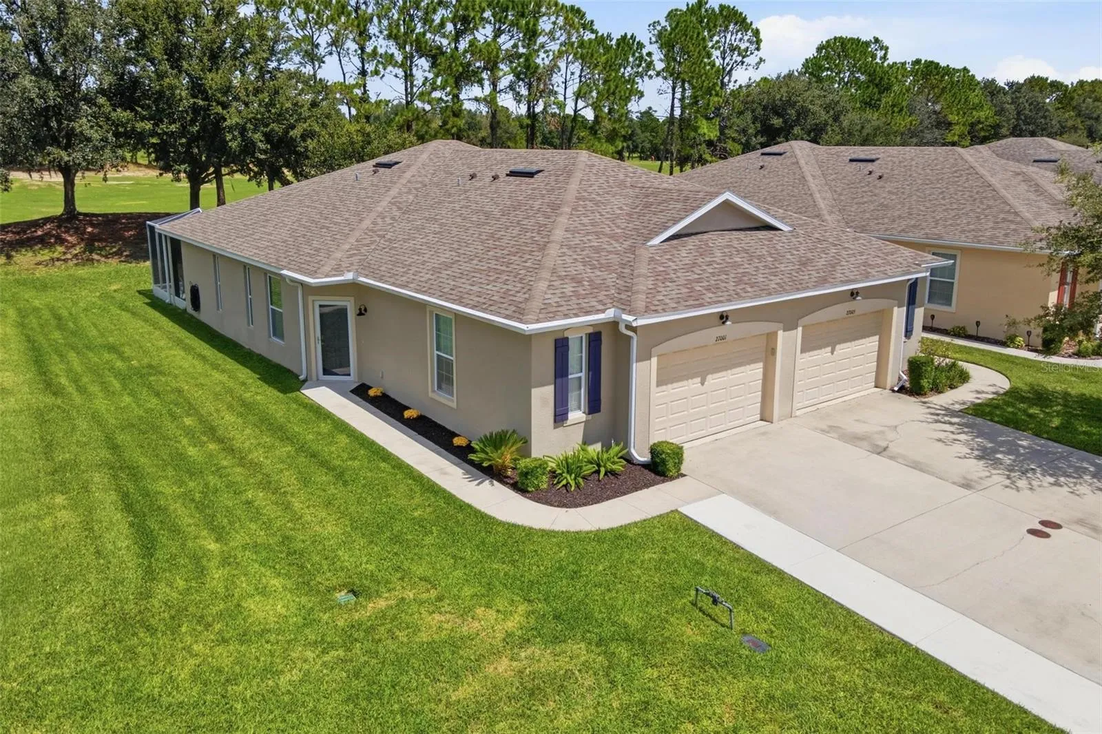 Aerial of home