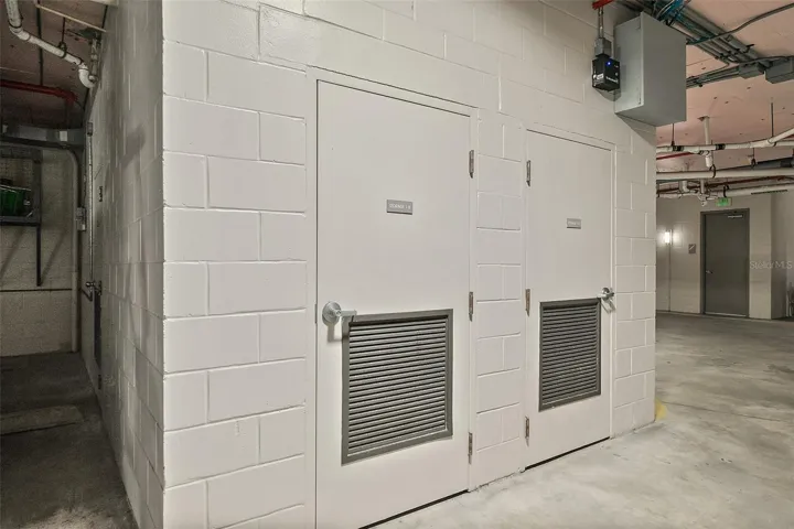 Private storage room