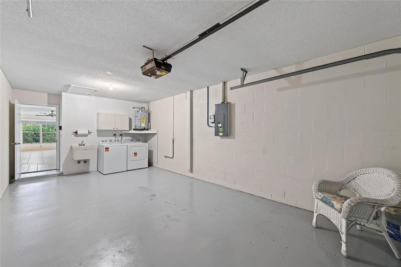 Oversized Garage & Laundry Area- 9545 Danville Court, #42, New Port Richey, FL 34655Wedgewood Village Condos in Heritage Lake
