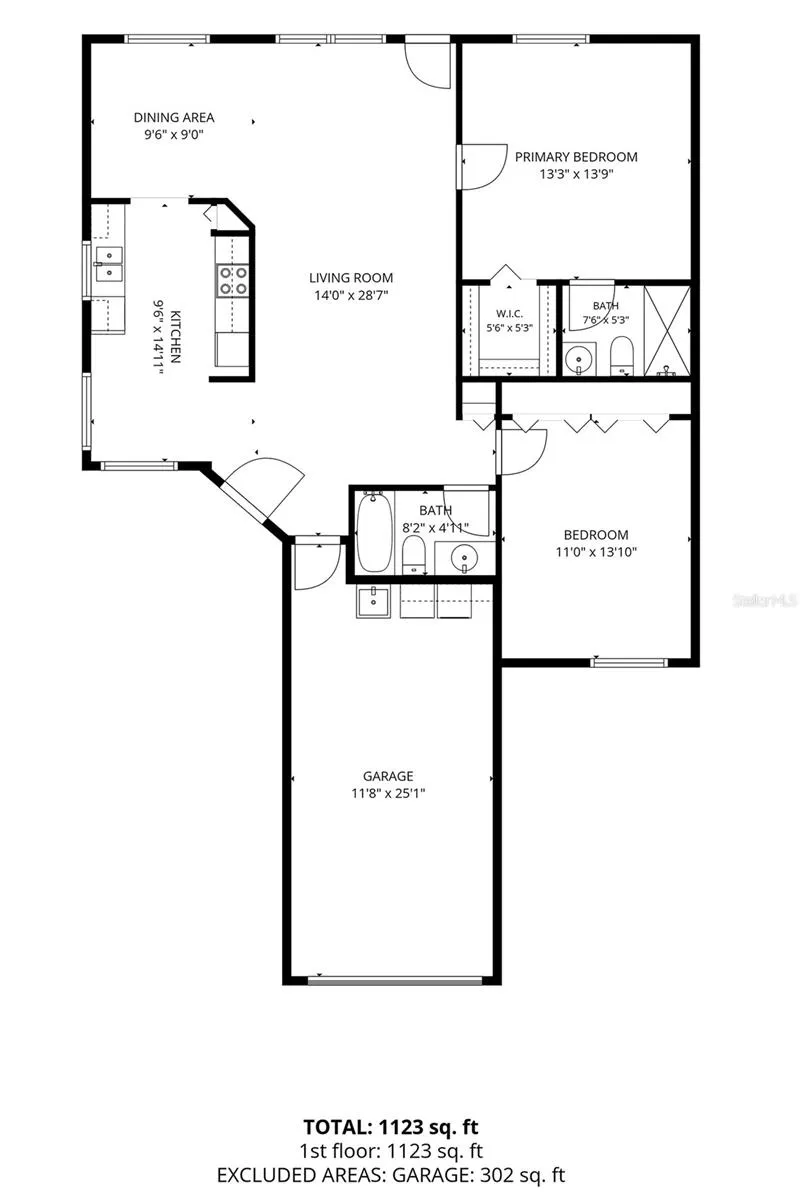 Floor Plan- 9545 Danville Court, #42, New Port Richey, FL 34655Wedgewood Village Condos in Heritage Lake
