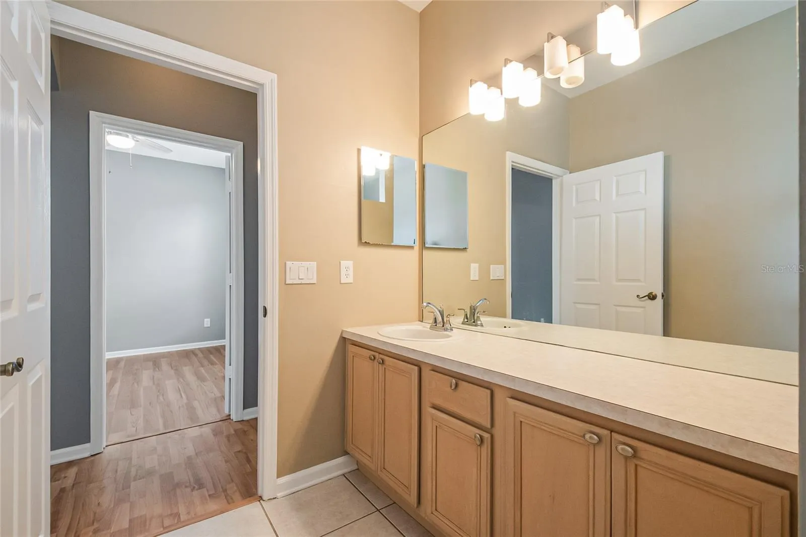 Bathroom 3, shower with no tub.