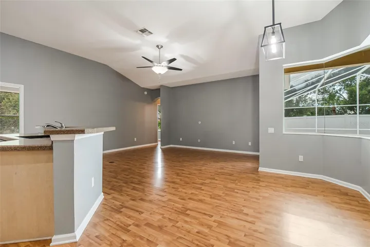 Family Room and Kitchen Combo