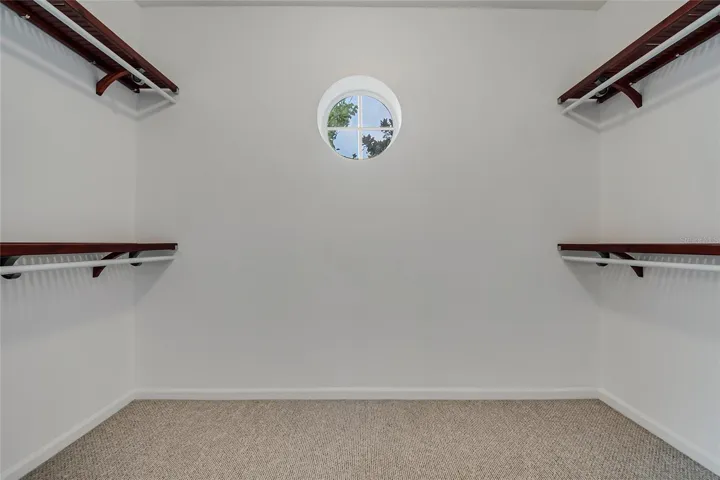 Spacious Walk-in Closet