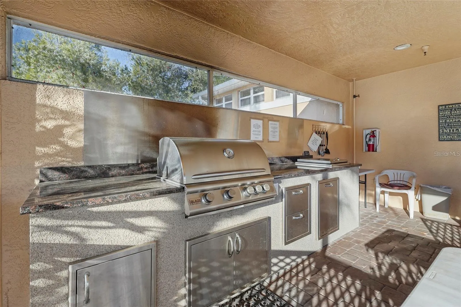 Clubhouse- Grilling space