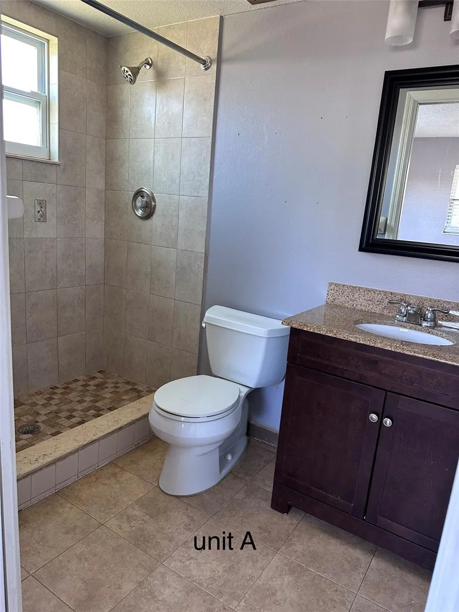 Unit A bathroom