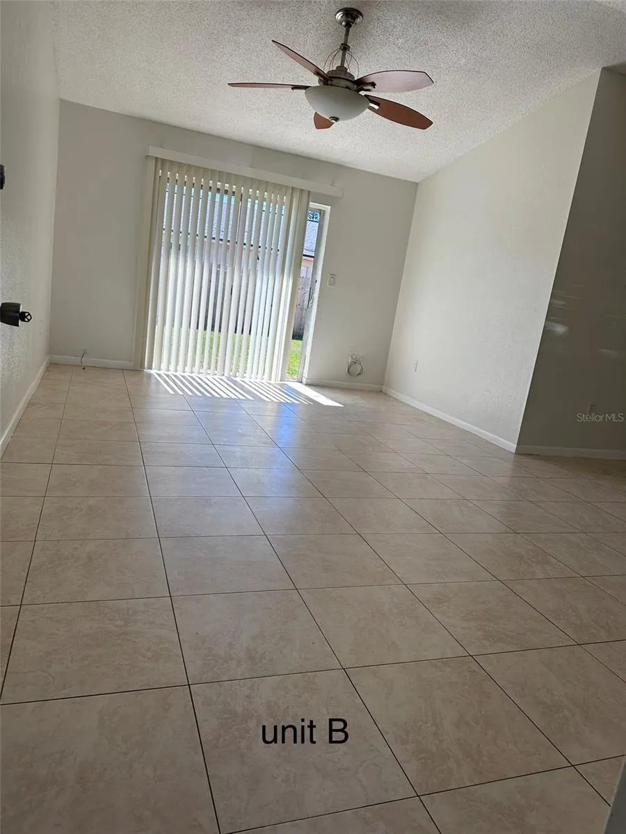Unit B Living Room