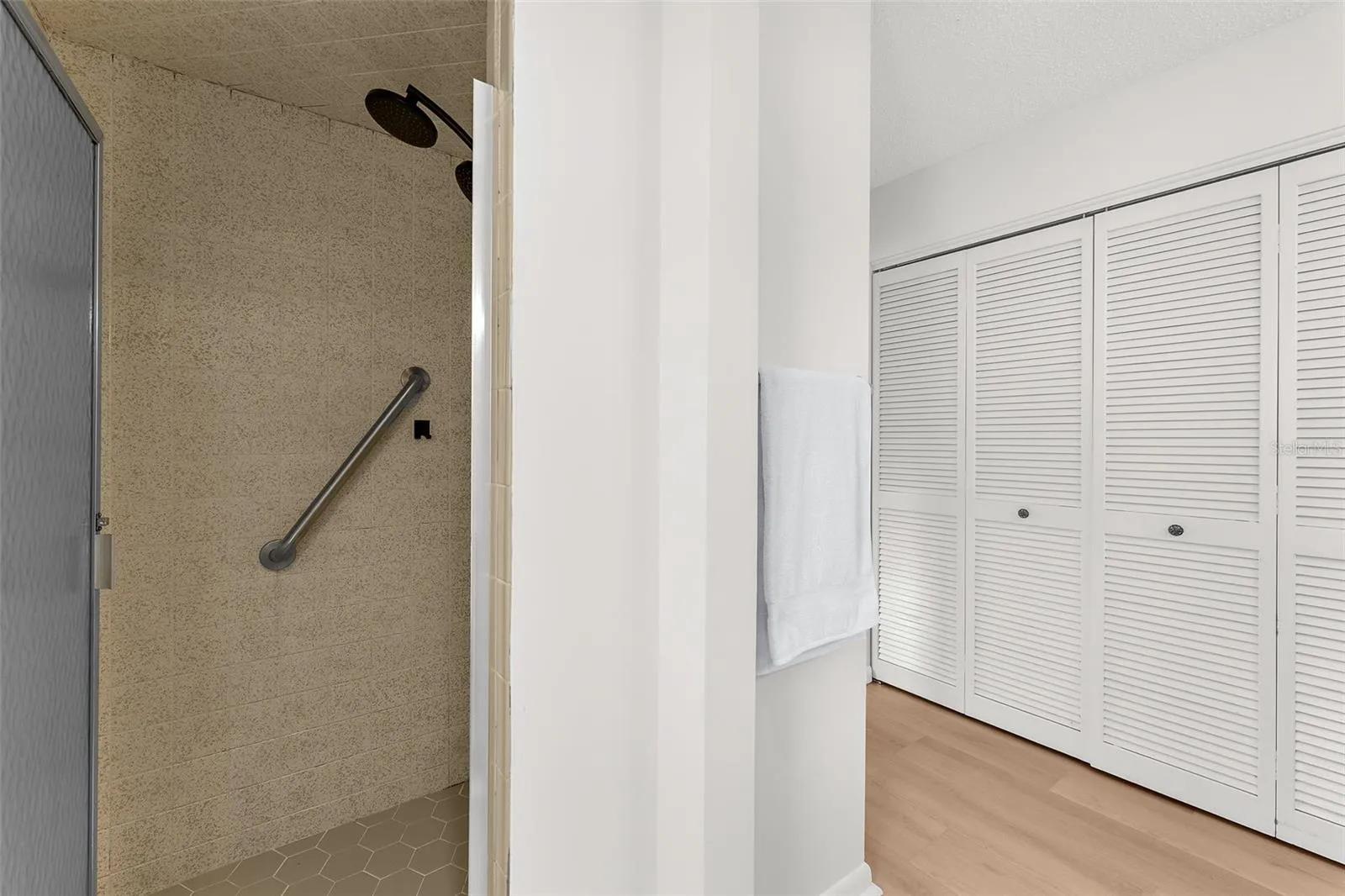 Primary bathroom shower