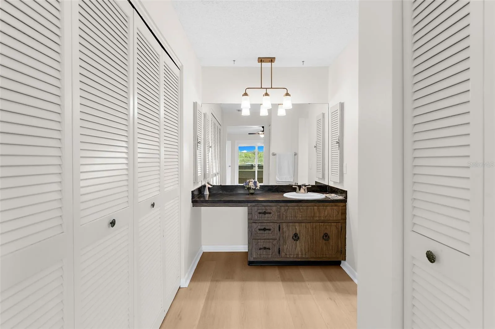 Primary bathroom 2 &amp; closets