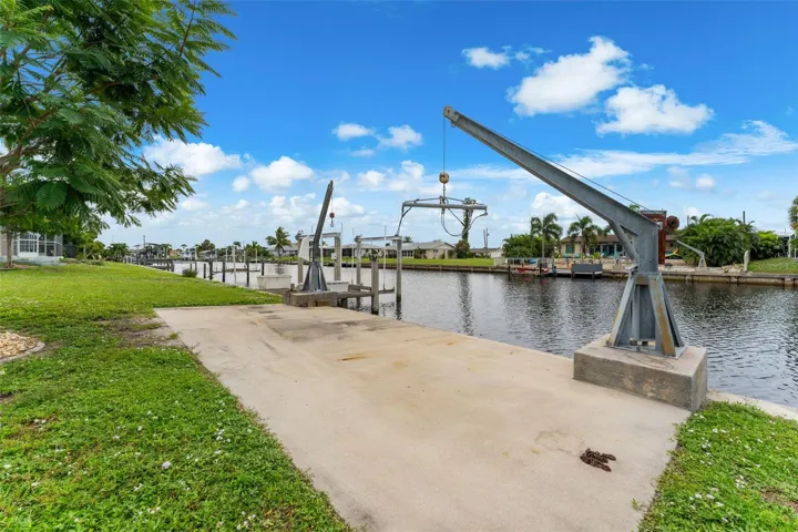 Your 2nd smaller fishing boat could be stowed here.  :)