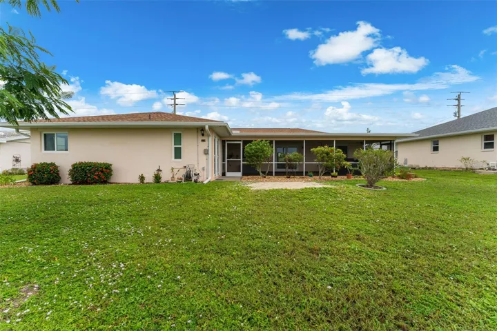 Back of home view