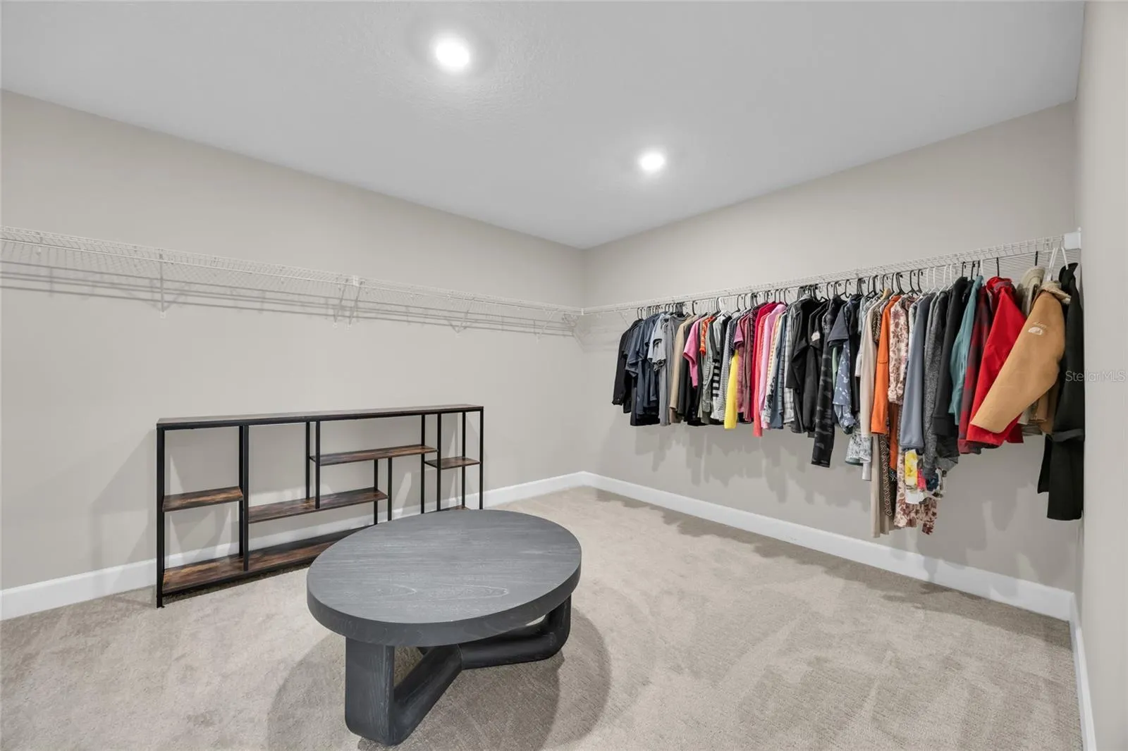 Primary closet