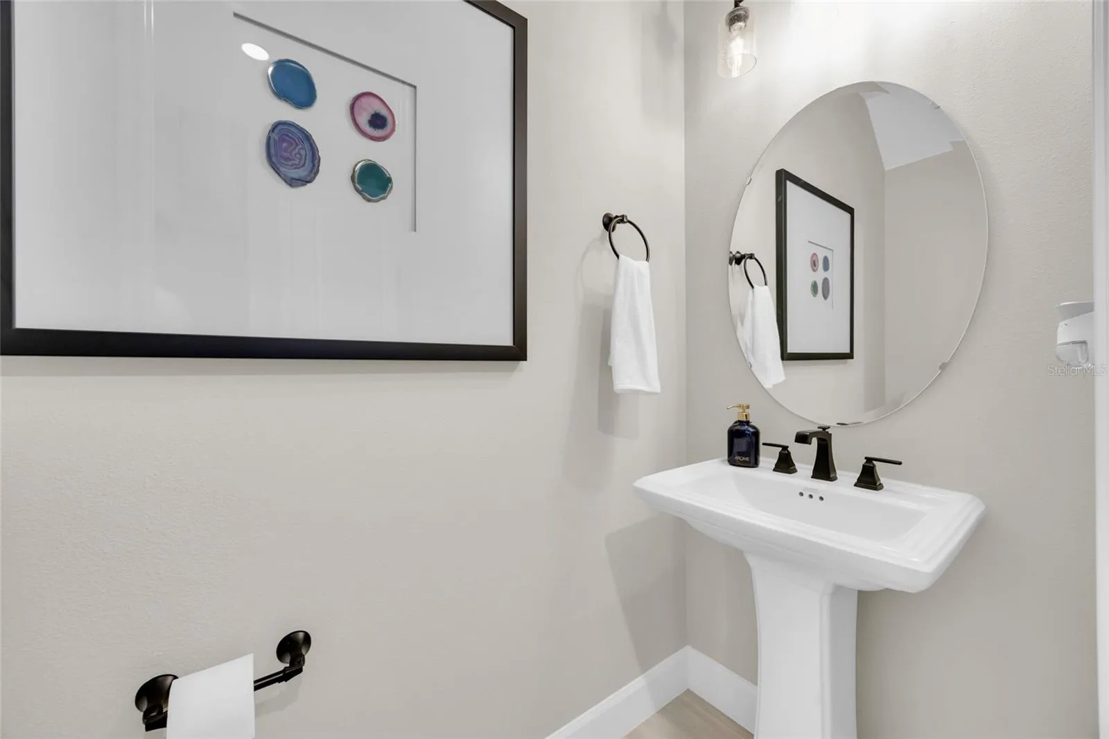 Half bath first floor
