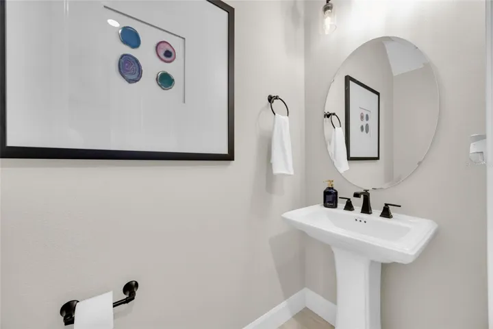 Half bath first floor