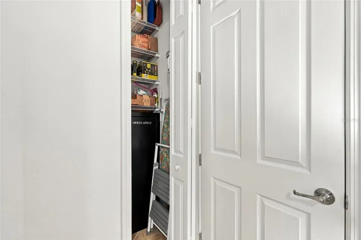 Extra utility closet added AFTER closing