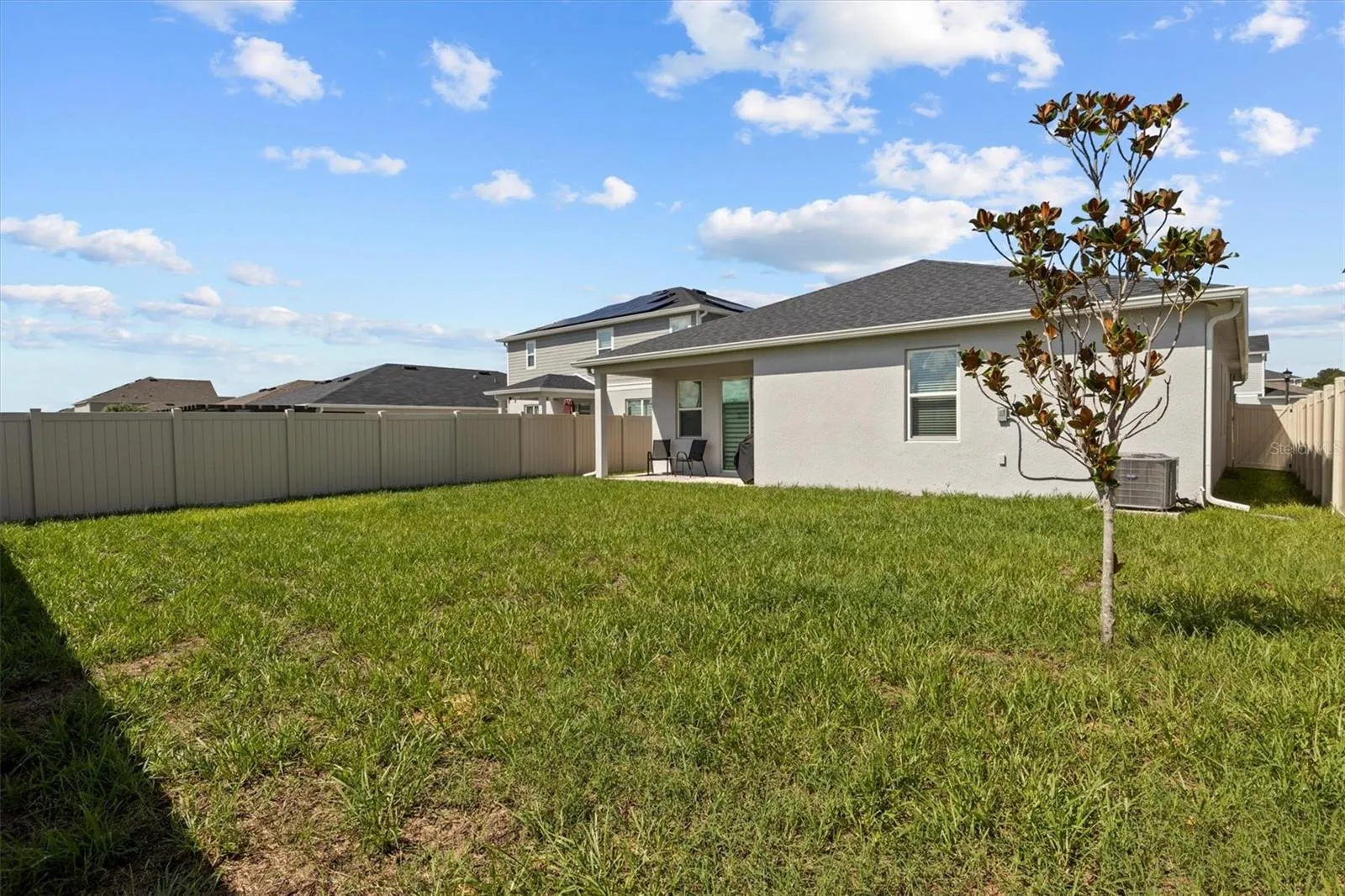 Fenced Patio