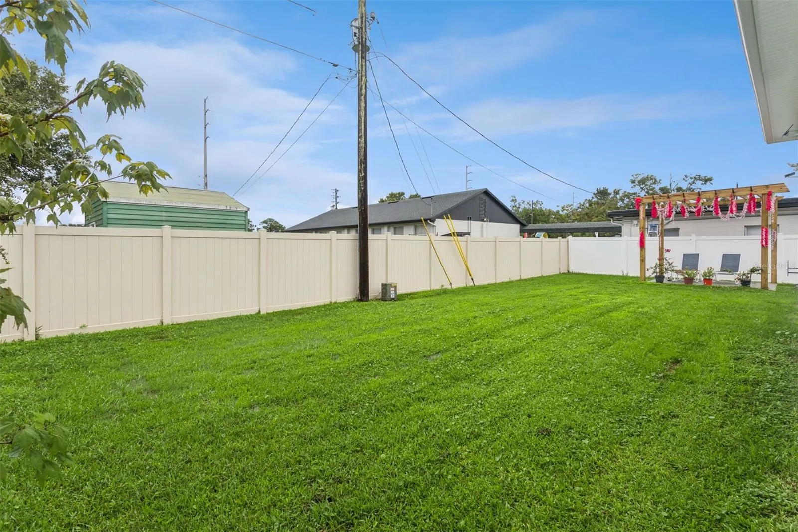 Backyard View