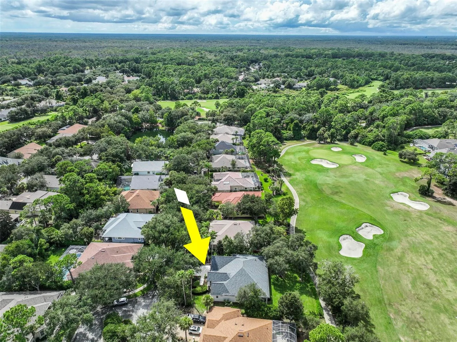 View of Home right on the Jack Nicklaus golf course