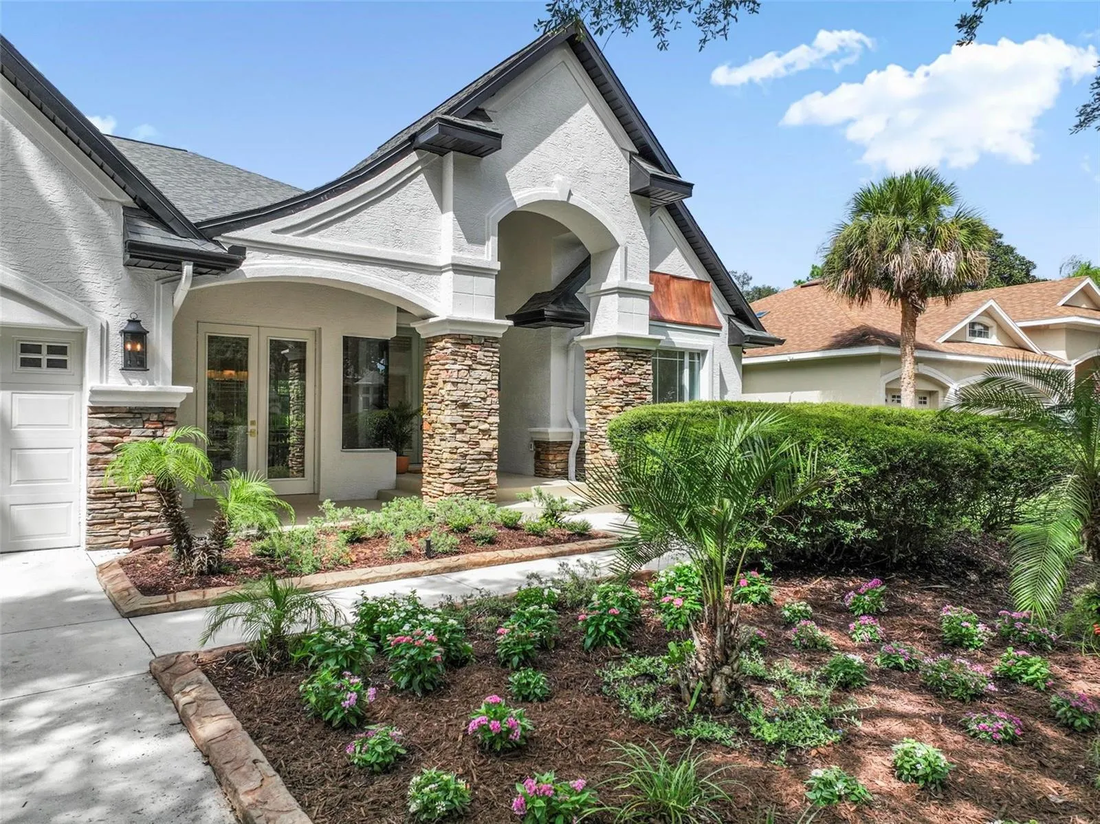 Tudor Style Front of Home