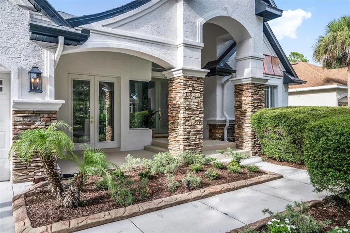 Tudor Style Front of Home