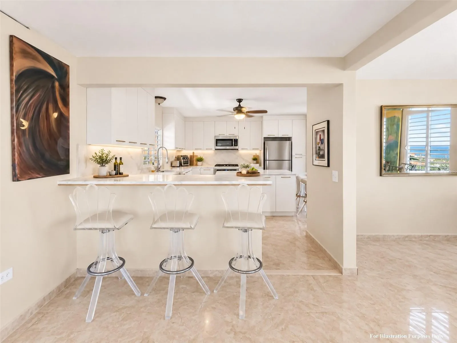 Virtual staging for illustration purposes Virtual staging for illustration purposes