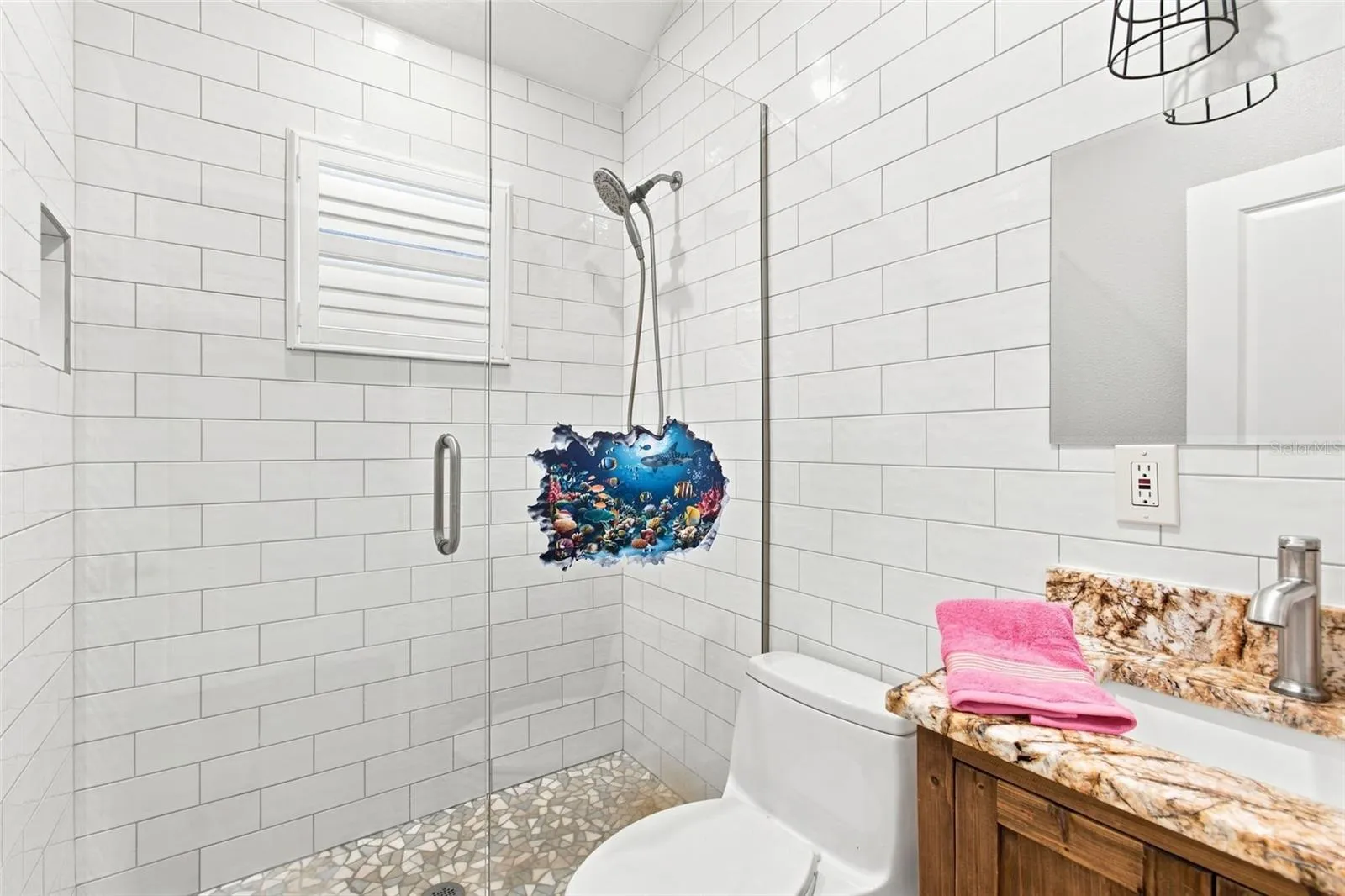 GUEST COTTAGE CUSTOM SHOWER